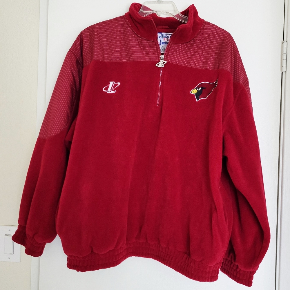 VTG Cardinals Fleece Pullover Mens XL PRO LINE Tag Logo NFL